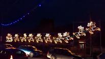 Santa and Sleigh | Angarrack Christmas Lights